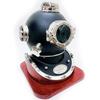 Diving Helmet Nautical U.S Navy Black Coating Finish Deep Sea Divers Helmet Nautical Marine Décor Scuba Diving Helmet