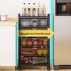 Beifu Multi-Layer Carbon Steel Kitchen Storage Rack with Drawers