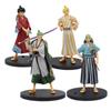 18 cm One Piece Anime Figur Pirate Warriors Monkey D Ruffy Roronoa Zoro Sanji Lysop Actionfiguren Model ornament
