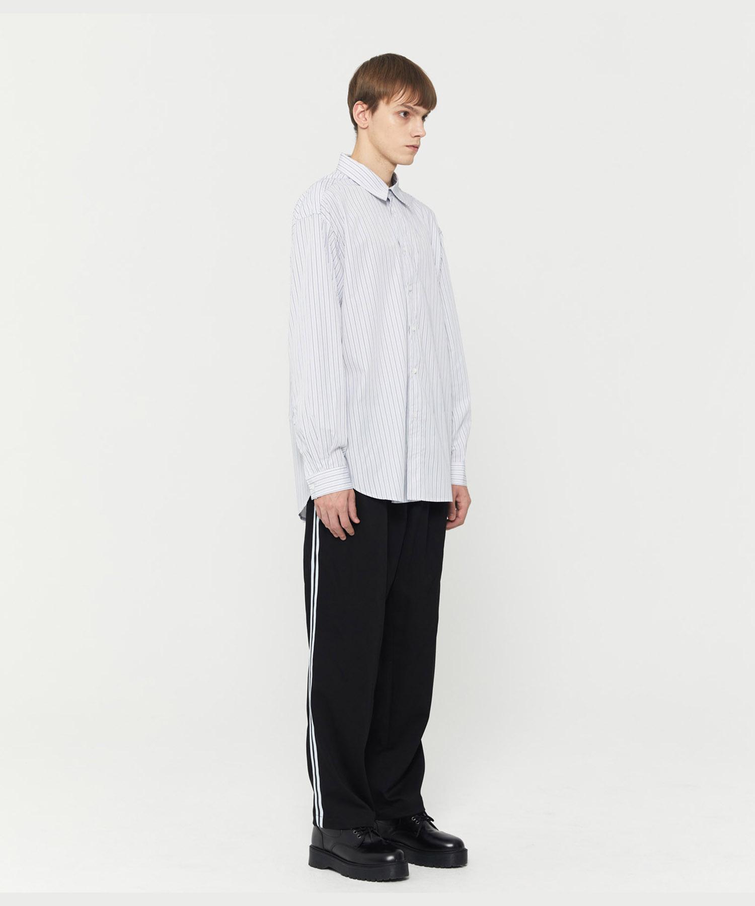 Nodicoma Organic Striped Shirt Blue Free(M-L)