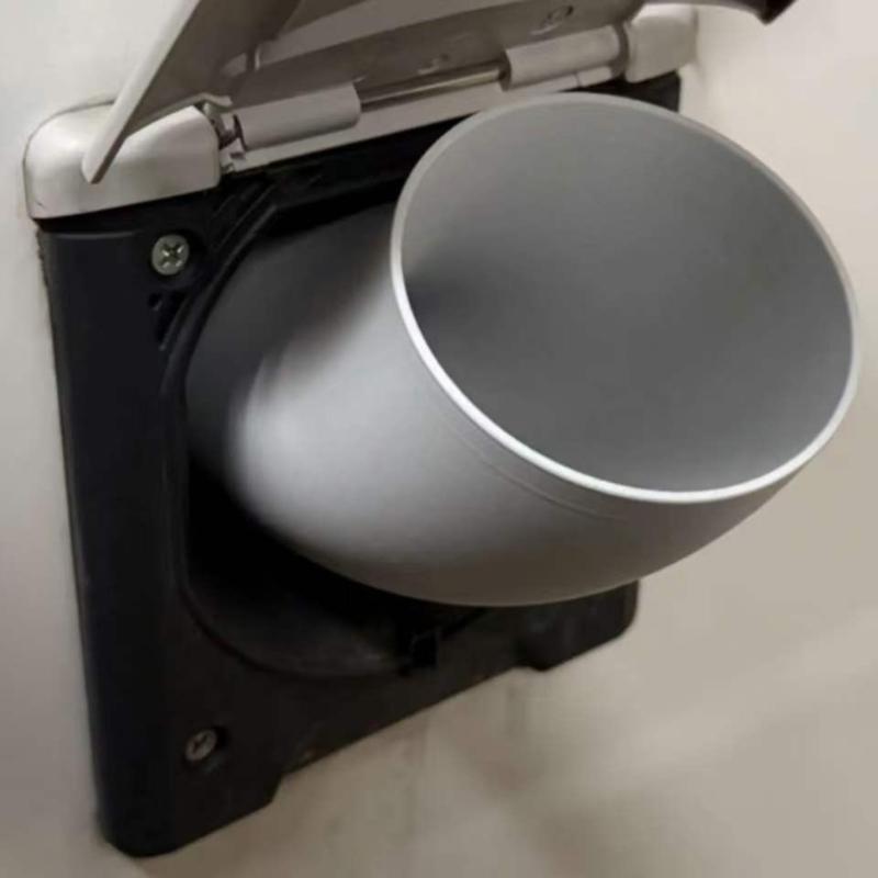 Imbuto per riempimento acqua per camper e roulotte, connessione rapida, adatto alla maggior parte delle porte di ingresso standard, facile da usare