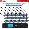 HuiDu S-308 Professional 5G Wired/Wireless Conference Microphone System (CN Version)