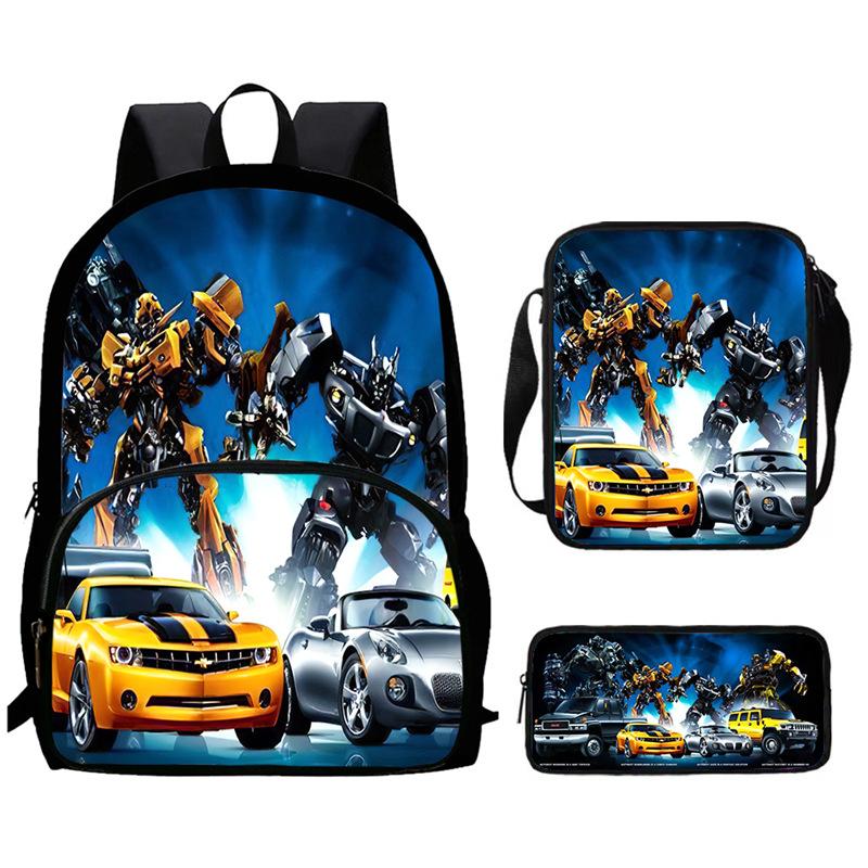 Transformers, Bumblebee Bag High Definition Multi-Function Oxford Lightweight Backpack