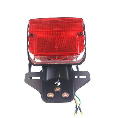 Men's Honda CG125/ZJ125 Motorcycle Rear Brake Light Assembly