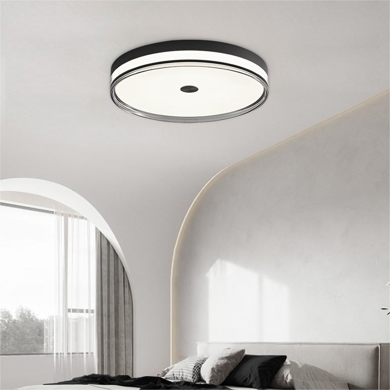 

Современный простой потолочный светильник полного спектра, круглый умный светильник для защиты глаз, подходящий для спальни