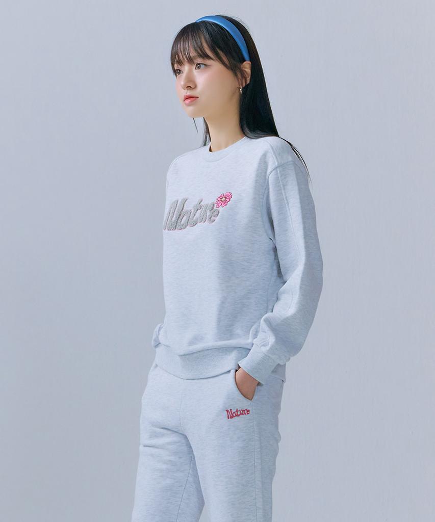 CHASECULT Women'S Boucle Embroidered Sweatshirt-Cerg5164B0B