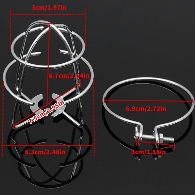 Stainless Steel Sprinkler Head Cage Guard Protector Cover Watering Equipment Sprinkler Bracket Easy Installation