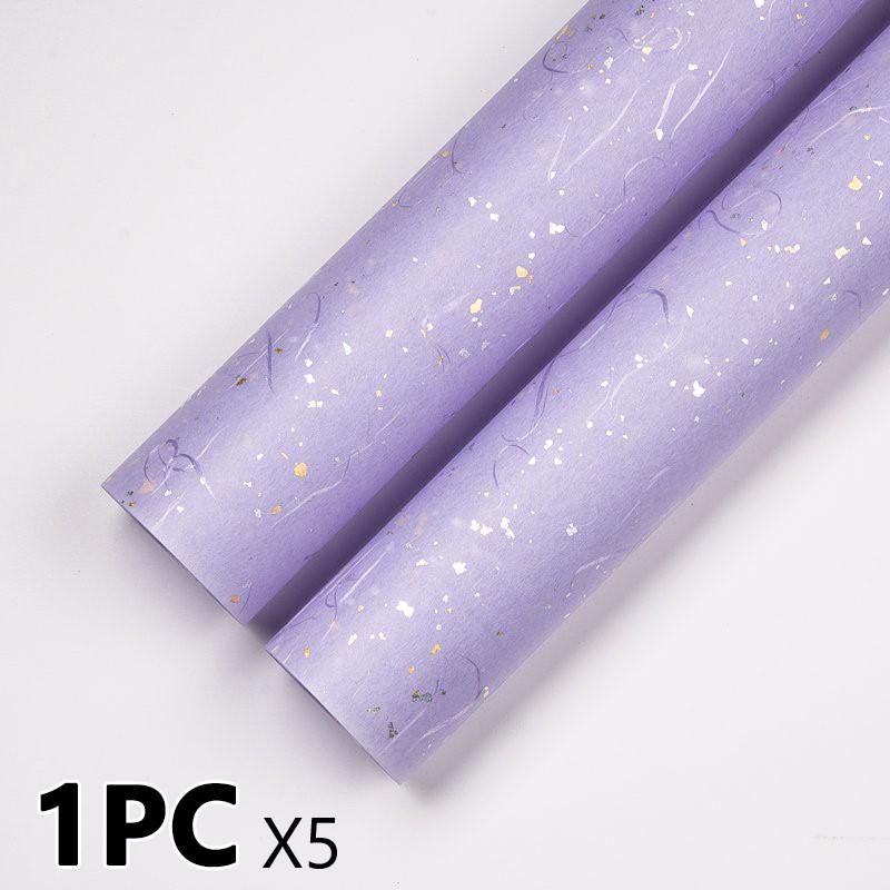 Flower Wrapping Paper Sequins Tissue Gift Packaging Paper Bouquet  Packing DIY Craft Paper 60x60cm Book Cover Gift Decor