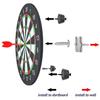 1 SET Dartboard Bracket Hanging Wall Hook Dart Board Hanging Dartboard Mounting Bracket Kit for Hanging Screw HookS Accessories