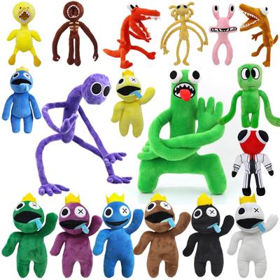 New 30cm Rainbow Friends Plush Toy Cartoon Game Character Doll Blue Monster Soft Stuffed Animals Toys Children Christmas Mas Gifts Rainbow Friends