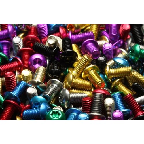 GILD design Color Bolt Set (Torx Hole Type), Purple, GI-305PU