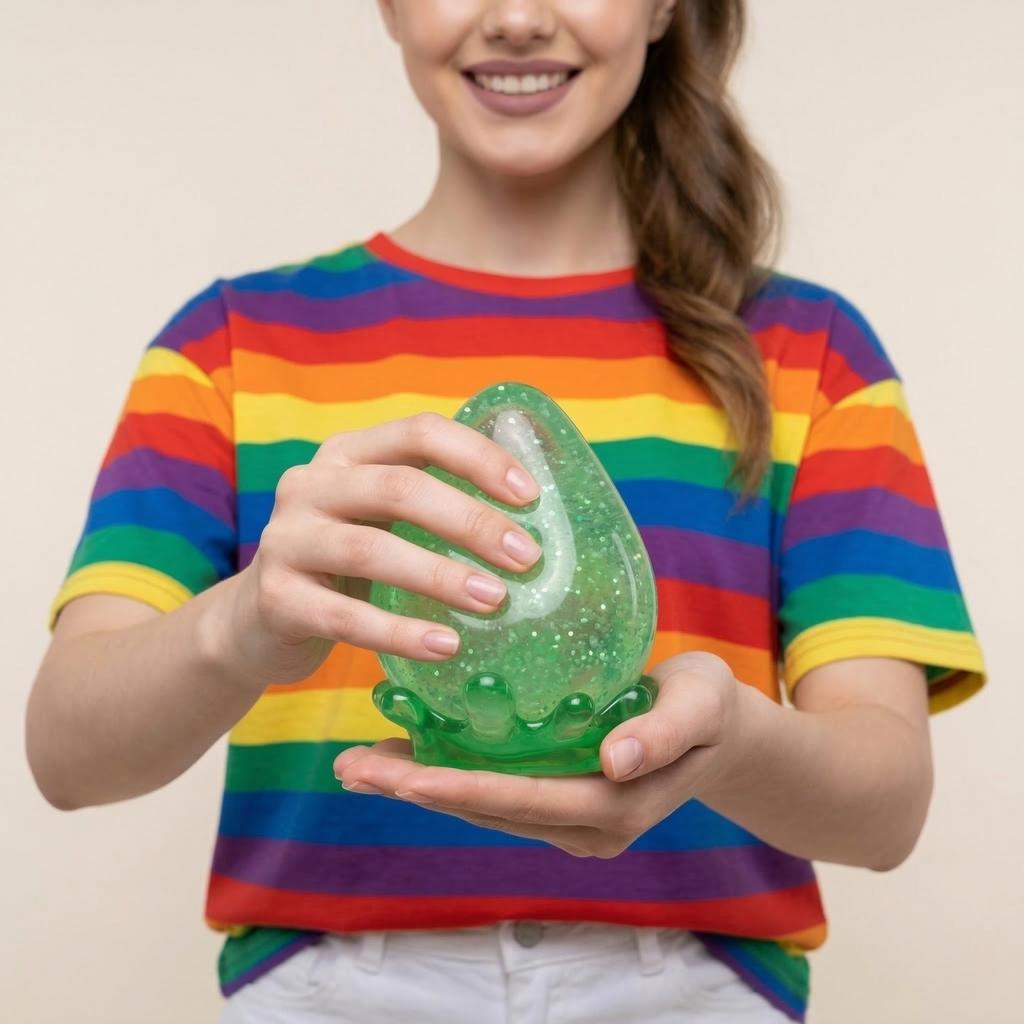 The Dreamy Water Drop Is A Magical, Smooth, Sensory Toy With A Satisfying Feel And Shiny Stuffing.