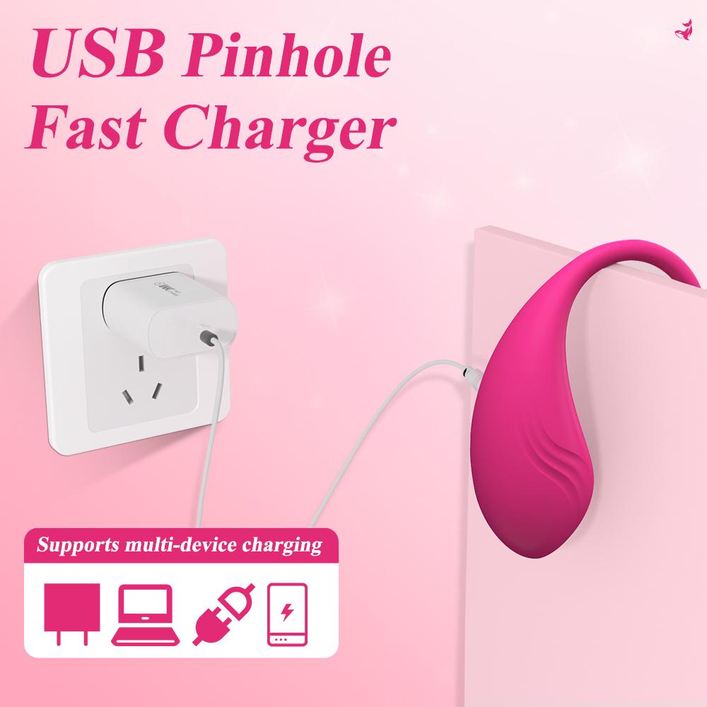 Bezdrátový Bluetooth G Spot Vibrator pro ženy Dildo APP Dálkové ovládání Wear Vibrační Vajíčko Clit Dámské kalhotky Sexuální hračky pro dospělé