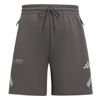 Mercedes - Amg Primeknit Fashion Comfortable Simple Solid Color Sports Shorts Men Shorts Dark-Gray JW3479