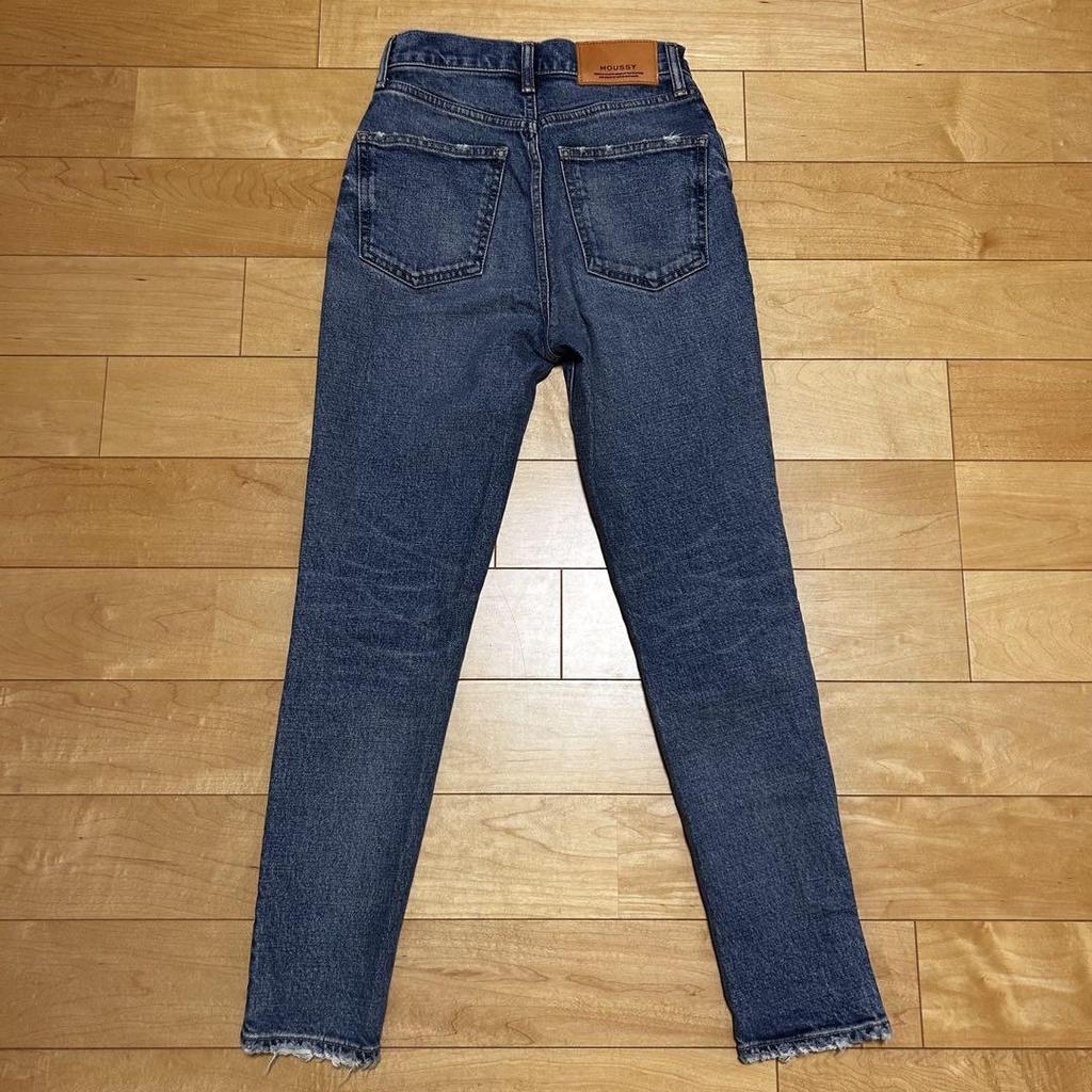 [USED] MOUSSY MVS Skinny Denim W23 Bts27m