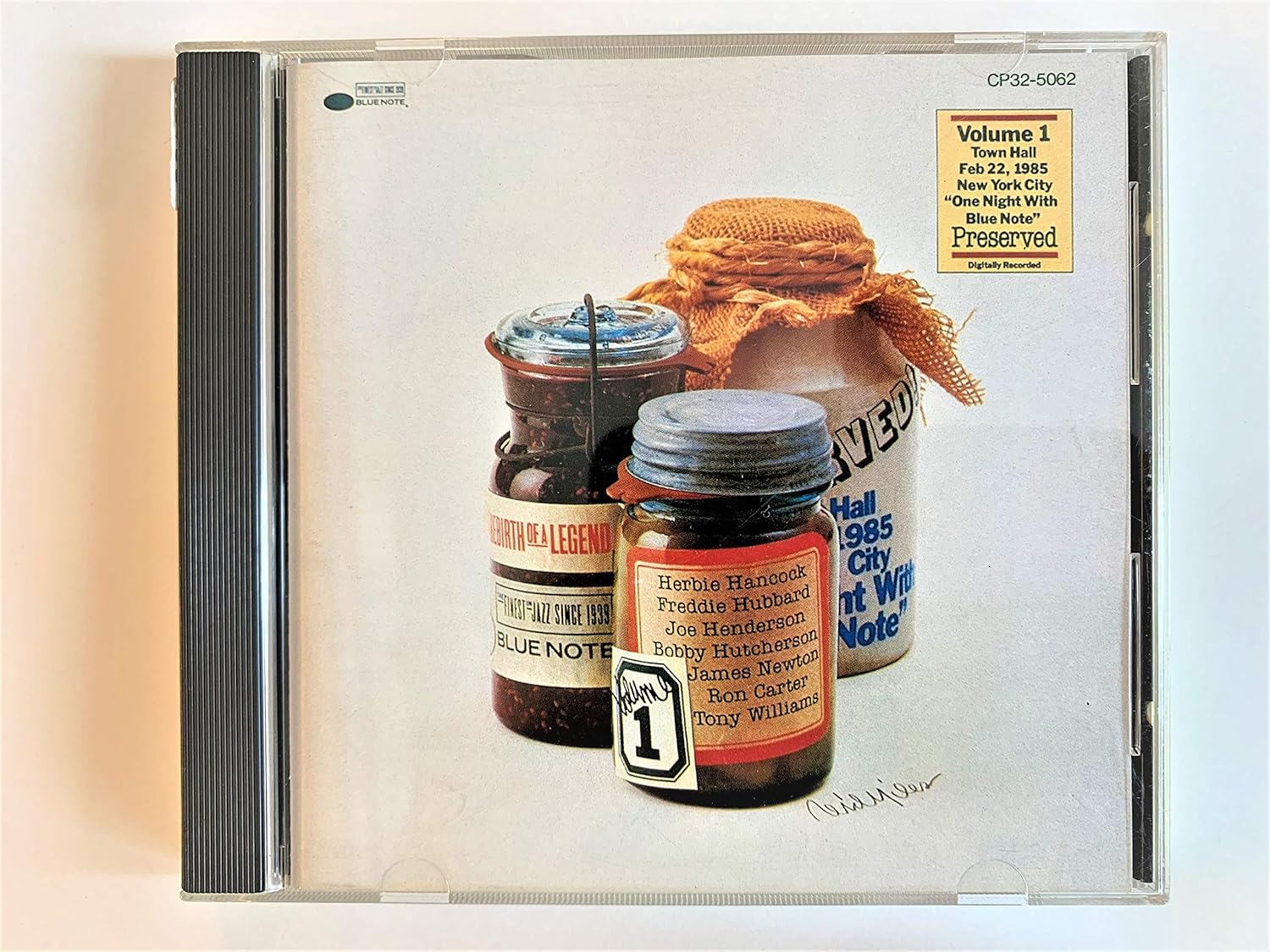 

CD HERBIE HANCOCK BOBBY HUTCHERSON; J - One Night with Blue Note Vol.1 US ObiJazz Used