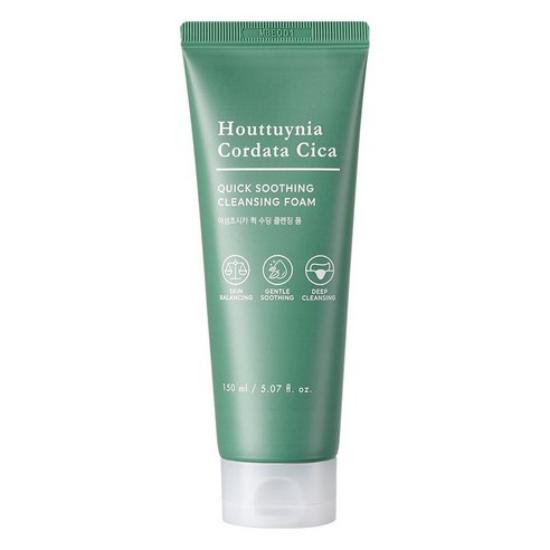 TONYMOLY Heartleaf Cica Quick Soothing Cleansing Foam 150ml 150ml