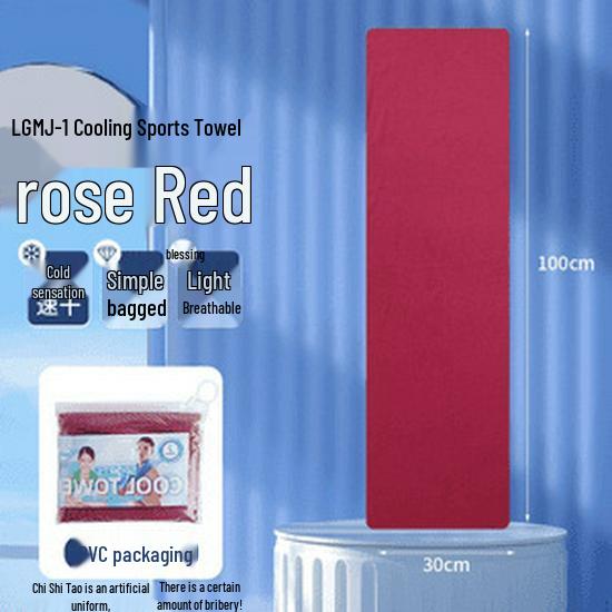 Cooling Quick-Dry Sports Towel - Sweat-Absorbent Ice-Cold Towel for Running, Gym, and Men & Women, Free Shipping