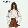 MO&Co. Women's Detachable Hooded Goose Down Jacket