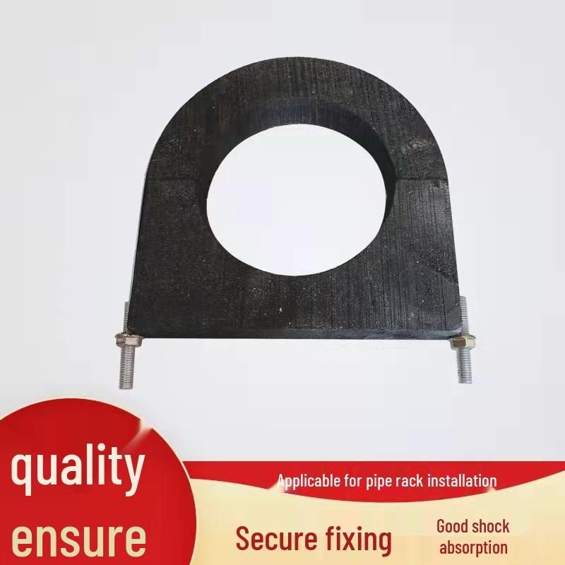 

Anti-Corrosion Wooden and Iron Insulated Pipe Bracket Set with Clamp DN20, Pipe Diameter 27, 30*30 Set