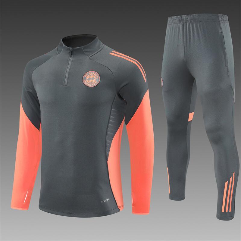 Football Jersey Pre-Season Sports Training Jersey Breathable Sweat-Absorbing Quick-Drying Long-Sleeved Adult And Children'S Suit Print