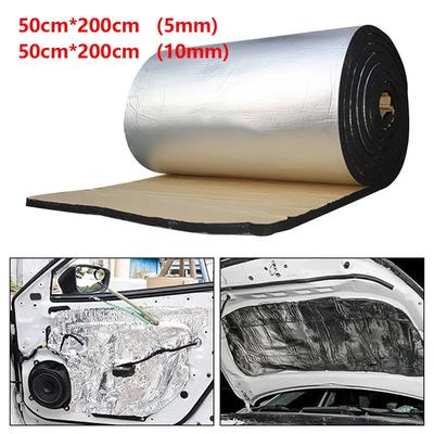 Tapis insonorisant pour voiture, 200 x 50 cm, épaisseur 5/10 mm, insonorisant, insonorisant, pour capot, moteur, portière