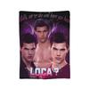Bella Dove Cavolo Sei Stata Loca Coperte Jacob Black La Saga di Twilight Coperta Plaid Peluche per Casa Ristorante Inverno