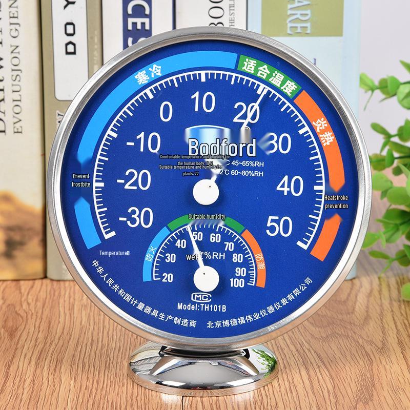 Termo-higrometru de interior pentru casă: Ideal pentru camerele bebelușilor și farmacii (Model TH101B)