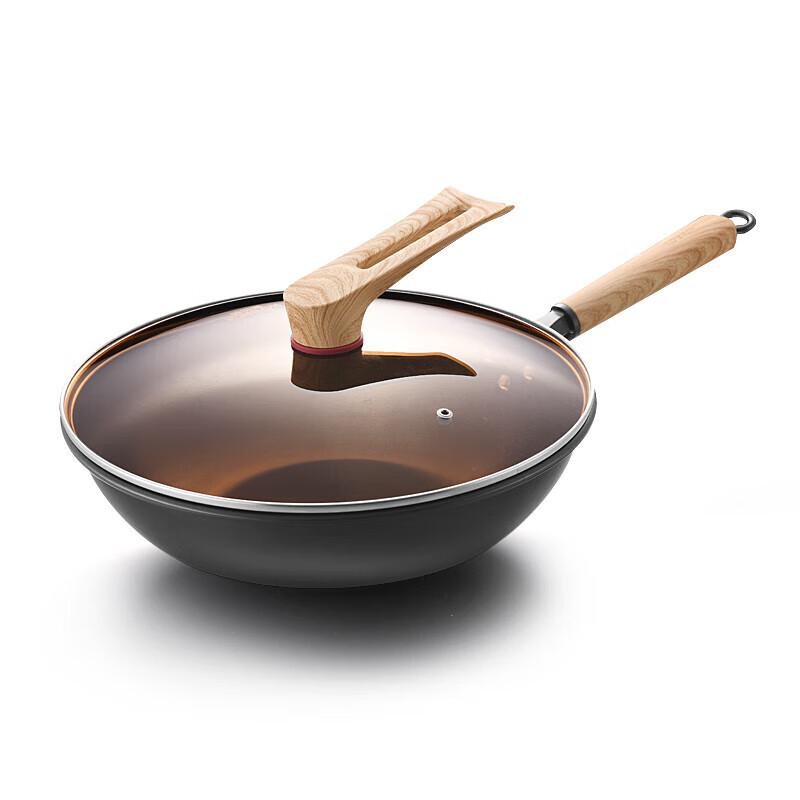 KOBACH Uncoated Fine Iron Wok