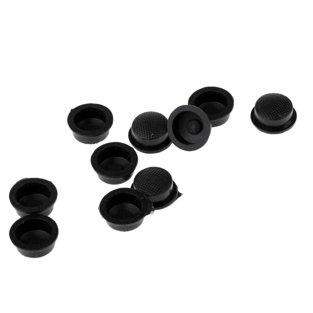 10pcs LED Flashlight Tail Rubber Switch Button Cover Cap Outdoor Torch Lamp Light handheld light