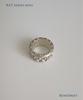 Reneobjet Ray Monolith Ring [Sterling Silver] Pattern Bold Point Ring 925 Silver Ring