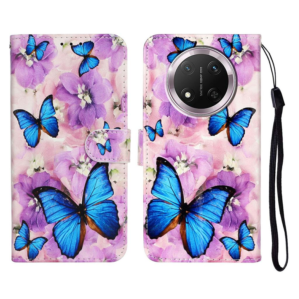 Phone Case For Honor X9c 5G/Magic7 Lite 5G/X60 Pro 5G Pattern Leather Wallet Cover