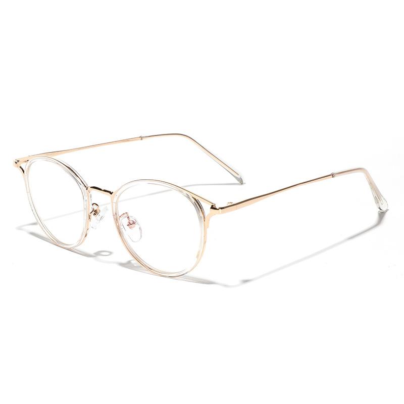 

Очки Овальные Очки для близорукости Модные Мужские И Женские Плоские Зеркала Держатель Кошачий Глаз Простое Зеркало