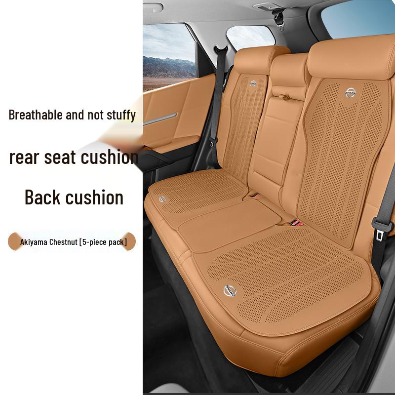 Nissan Seat Covers for Tiida, Sylphy, Teana, Bluebird, Kicks, Qashqai, Murano, and X-Trail - Ultra-Thin for All Seasons