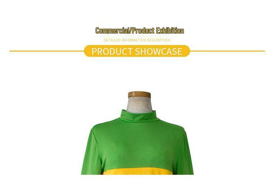 Legendary Undertale Frisk & Chara Female Cosplay Costume Set