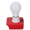 E27 Lamp Bulb with Battery Adapter LED Light Bulb for M18 18V Lithium Battery for Working