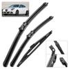 For Alfa Romeo Giulietta 940 2010-2020 2011 2012 Wiper Front&Rear Wiper Blades Windshield Windscreen Window Brushes 24"+18"+14"