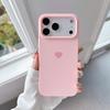Girl Lovely Love Candy Color Case For iPhone 17 Air 16 15 14 13 Pro Max Plus 16e Matte Silicone Soft Ultra Thin Cover TPU Shell