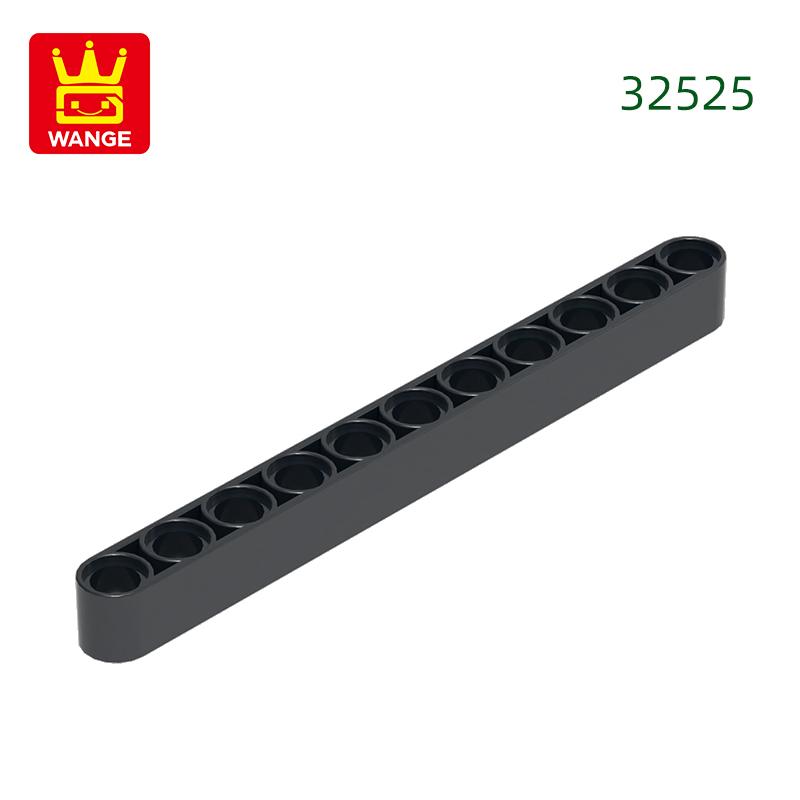 35Pcs/lot 32525 1x11 Thick Hole Block Moc Colours Accessories Compatible with with Brick DIY Children's Toy Building Assembly Parts