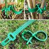 10Pcs Reusable Adjustable Tree Fixing Buckle Plastic Climbing Plants Tree Ties Garden Supplies