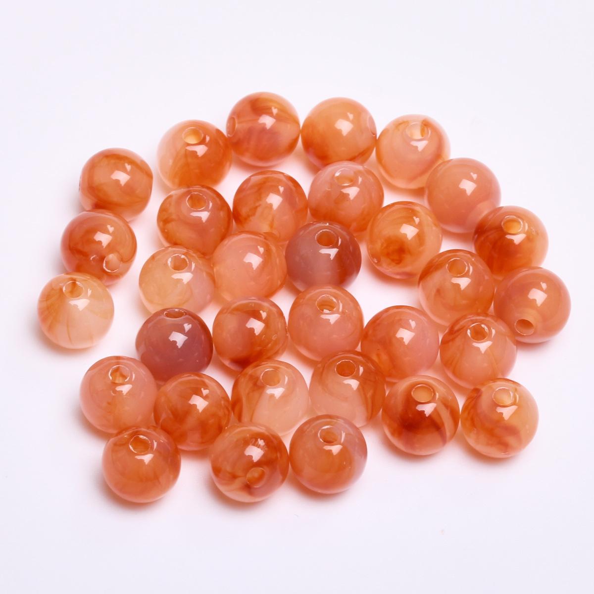 

Имитация нефритового камня, свободные бусины, модный браслет, ожерелье, аксессуары, 8 мм, изготовление ювелирных изделий, аксессуары для бисера из смолы, эффект облаков, круглый ручной работы Style14 8mm 30Pcs