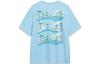 Li Ning Sports Trendy Collection T Shirt Unisex Ice Refreshing Blue AHST177-2