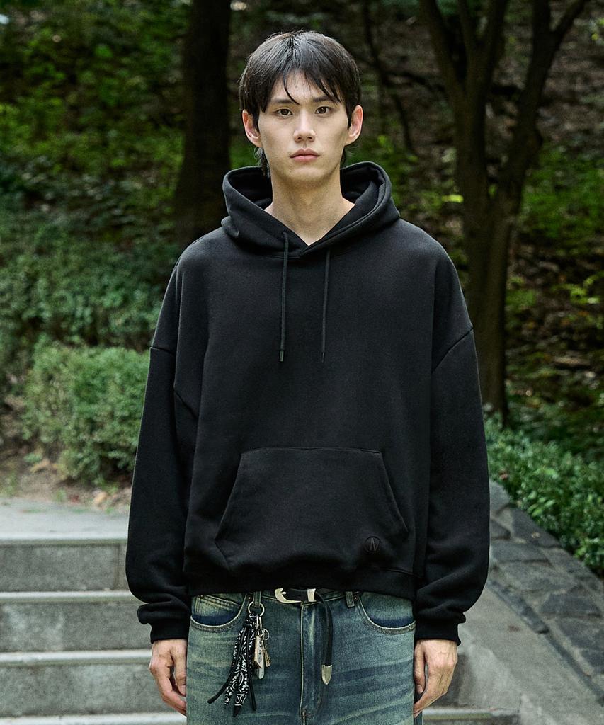 Refined Crop Hoodie T-Shirt Mht300C-Z [Brown]