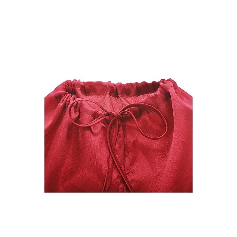 TopTie Kids' Hero Cape Costume, Perfect for Halloween, Children's Day, Christmas, or Birthdays - Red - 140cm H X 90cm W