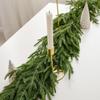 New 180/270cm Simulated Rattan Artificial PE Xmas Table Runner DIY Accessories Norfolk Pine Vine Plants Party Supplies