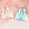 Palace Princess Cake Topper For Wedding Birthday Baking Supplies Party Decor