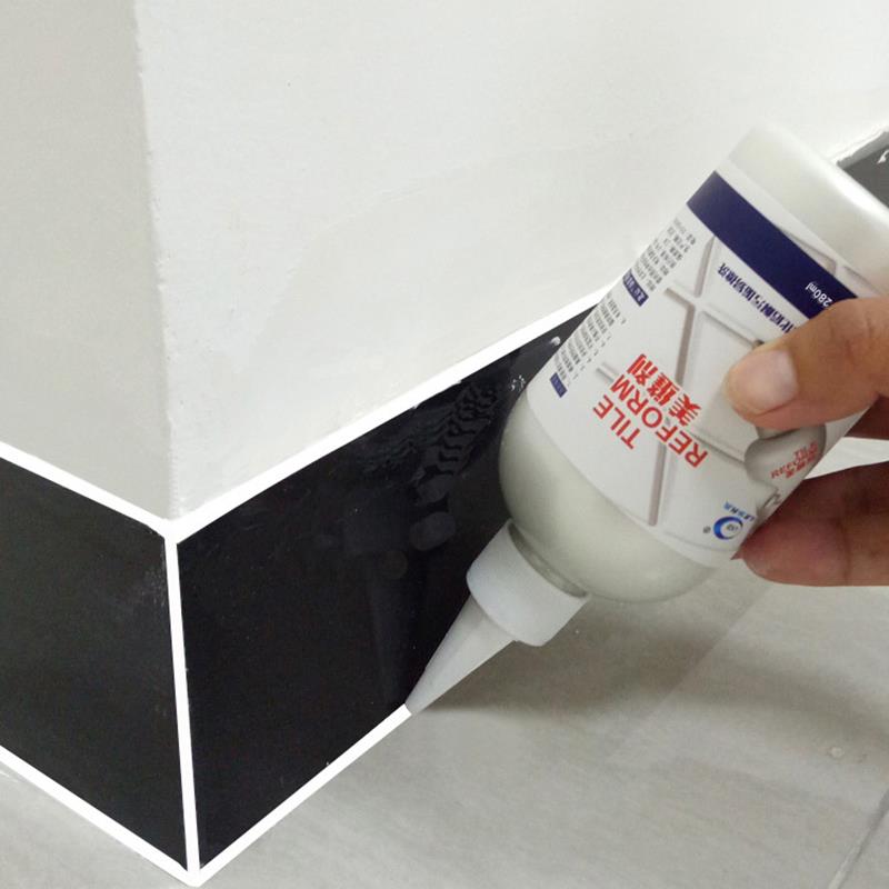 150ml/280ml Tile Gap Sealant Sealant Special Floor Tile Kitchen Toilet Waterproof Mildew Resistant Caulking Agent Floor Filling