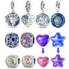 Charm Copper Colors Stars Moon And Sun Bead For Original Bracelet Diy Beads Charms Jewellery Making Gift For Women Styfne