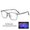Square Anti Blue Light Reading Glasses Men Woman Prescription Glasses Optical Glasses Single Focus Presbyopic Glasses