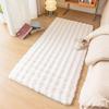 Plush Rabbit Fur Interlayer Area Rug